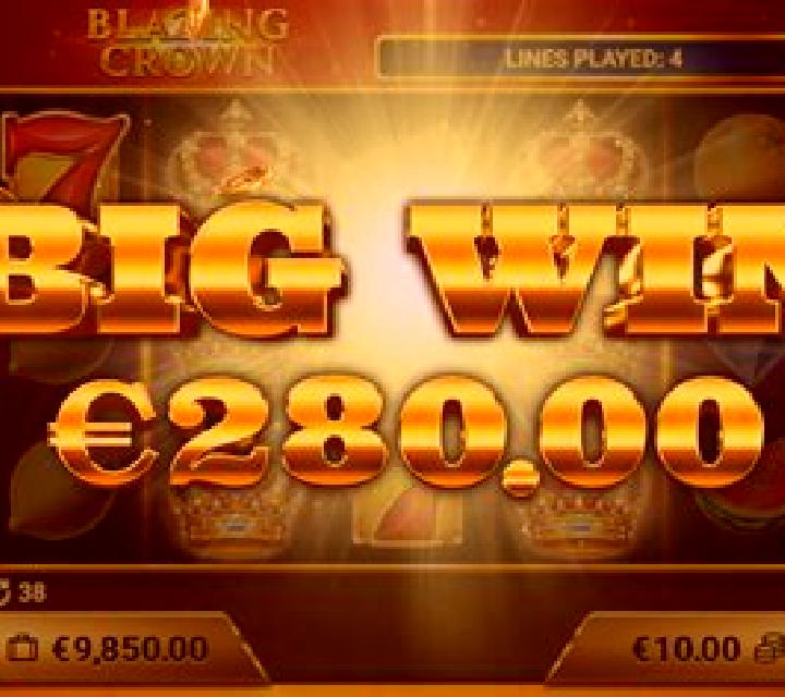 Blazing Crown slot machine