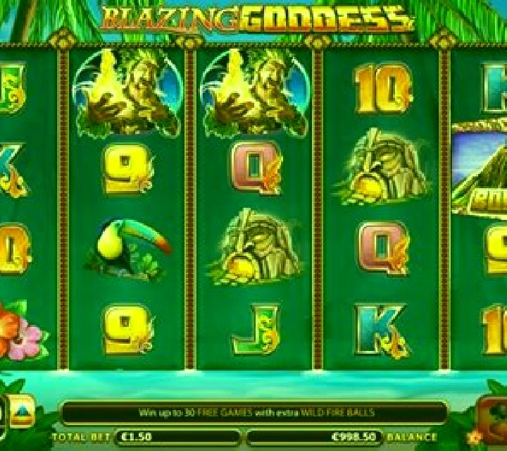 Blazing Goddess slot game