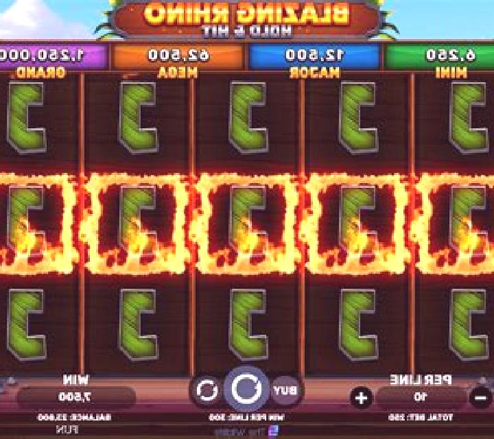 Blazing Rhino Hold & Hit online slot