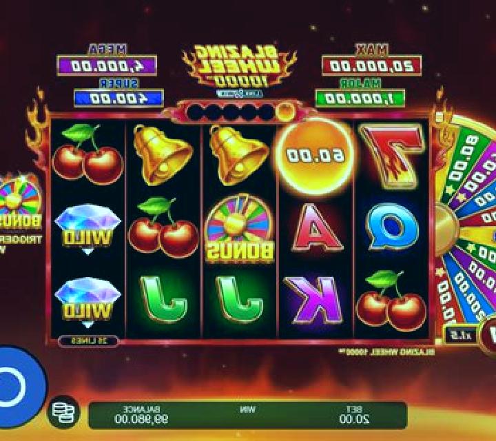 Blazing Wheel 10000 slot game