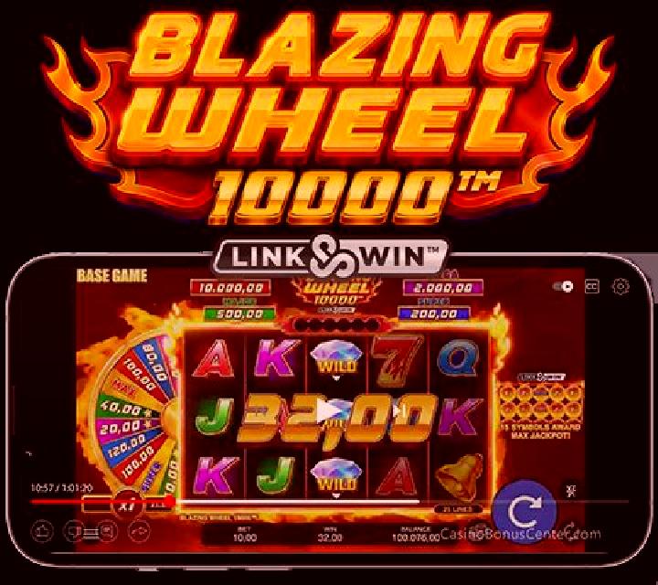 Blazing Wheel 10000 slot