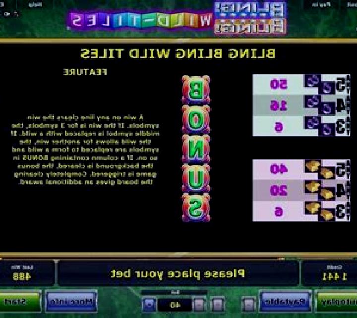 Bling Bling Wild Tiles slot