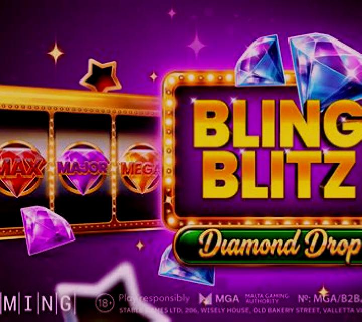Bling Blitz Diamond Drop slot game