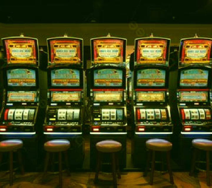 Blinged slot machine