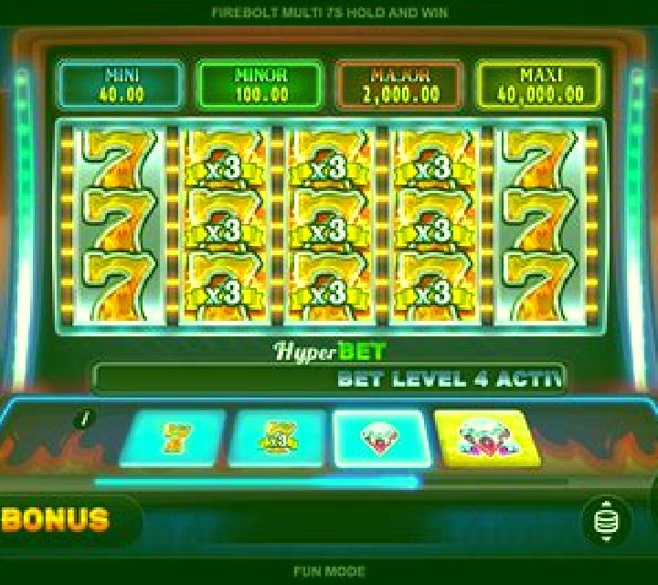 Blockbuster 7s Hold and Win online slot