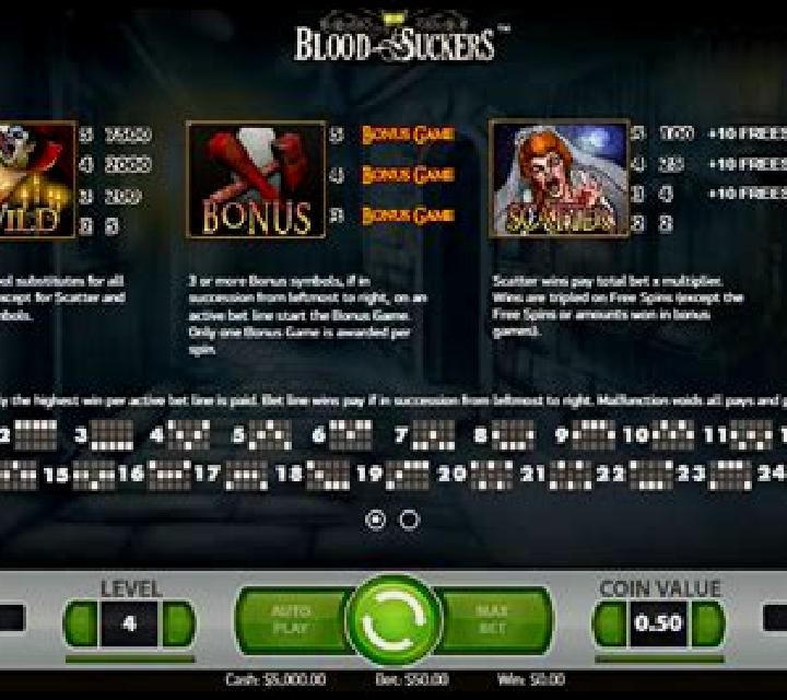 Blood House slot game