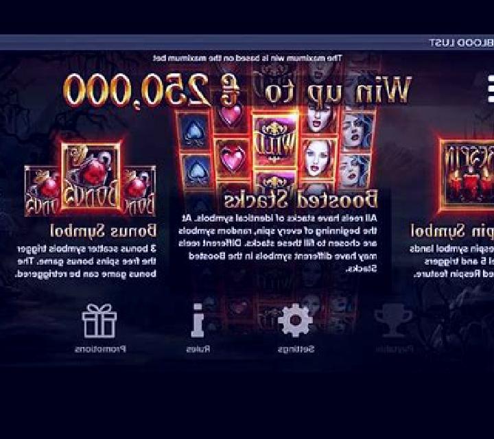 Bloodlust slot game