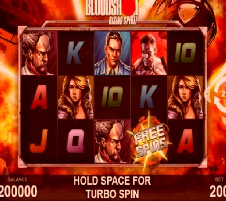 BloodShot slot machine