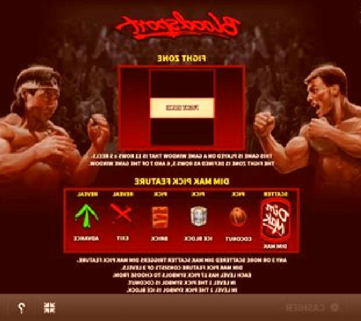 Bloodsport slot game