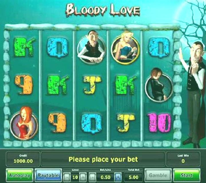 Bloody Love slot machine