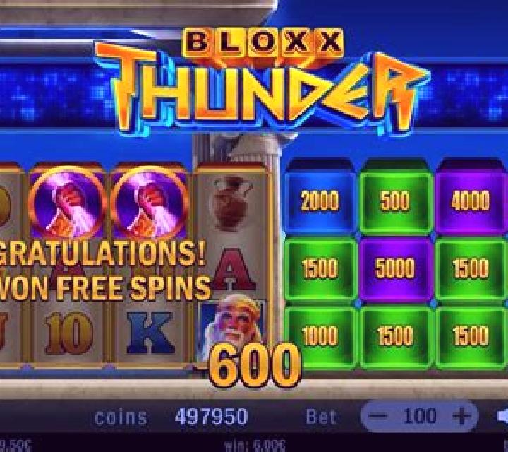 Bloxx Thunder slot