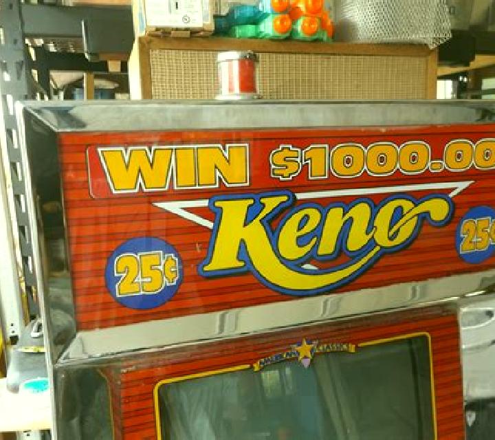 Blue Cove Keno slot machine