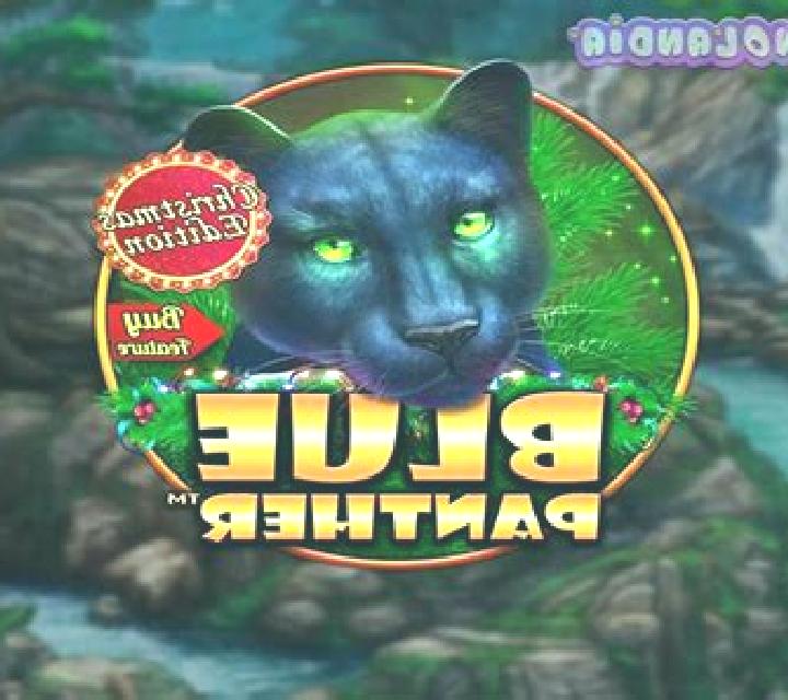 Blue Panther Christmas Edition slot machine