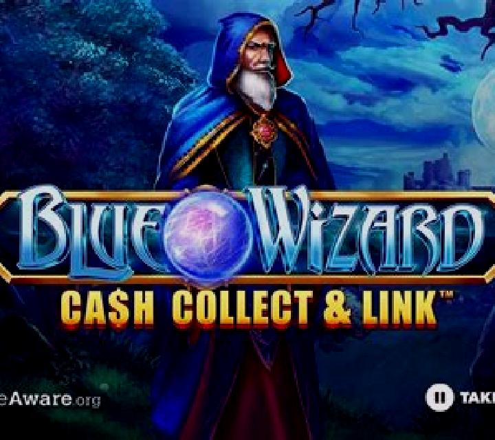 Blue Wizard: Cash Collect & Link slot game