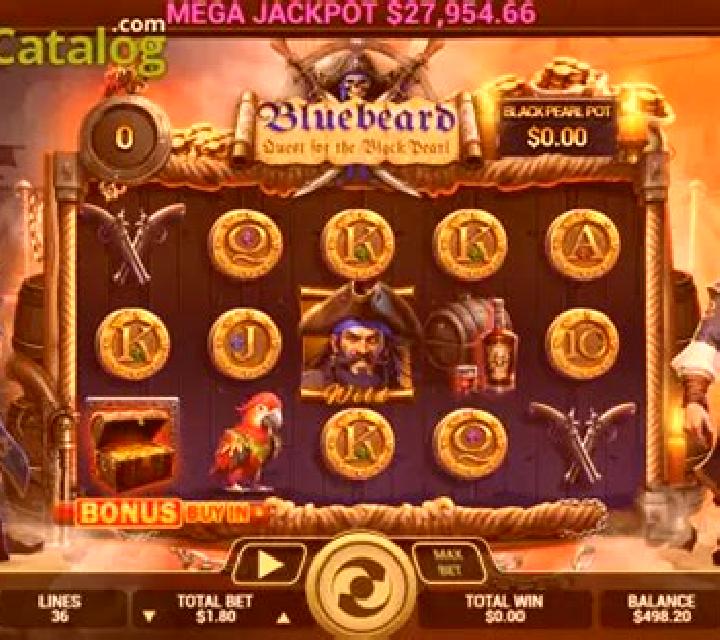 Bluebeard Quest for the Black Pearl slot