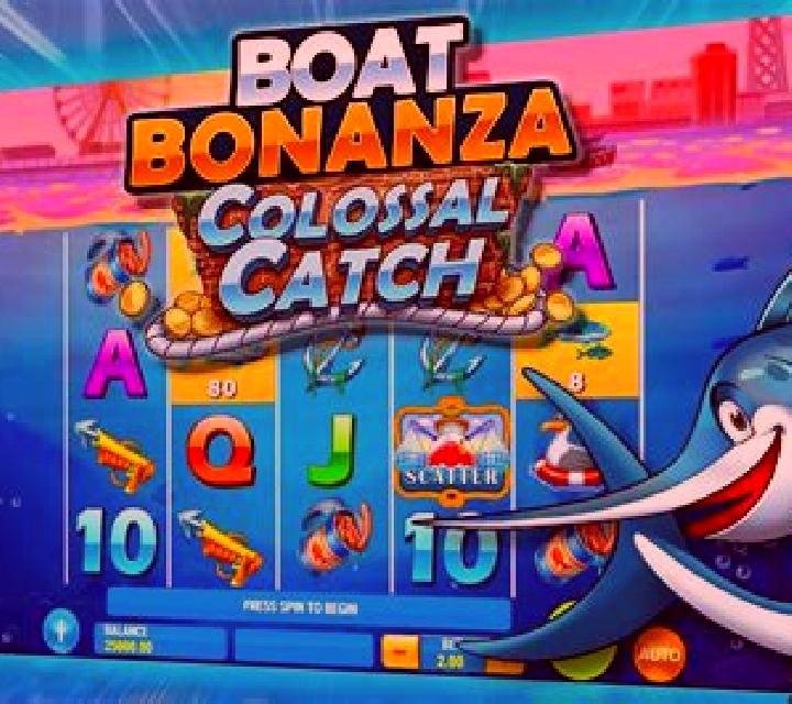 Boat Bonanza Colossal Catch slot machine