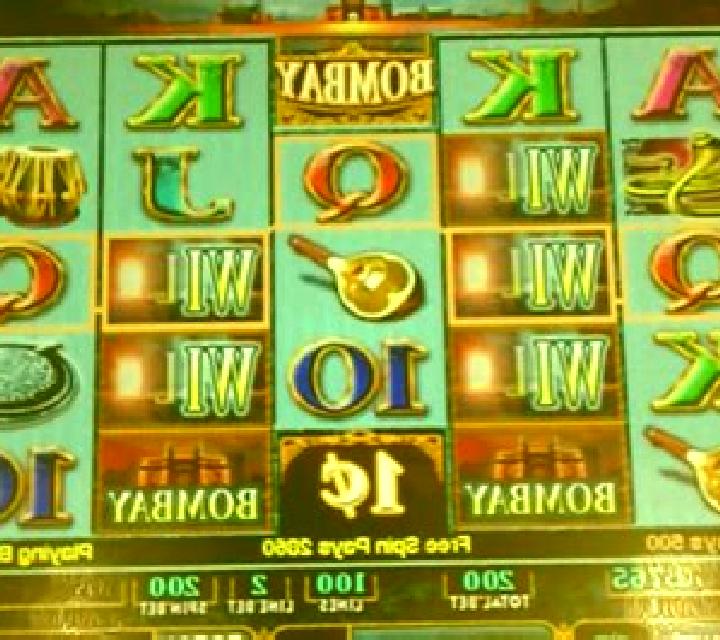 Bombay slot machine