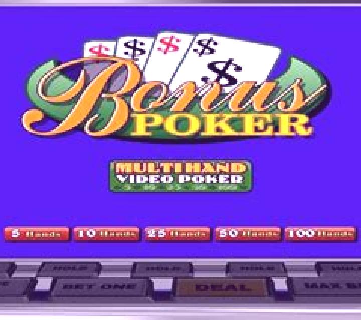 Bonus Poker MH (Betsoft) slot game