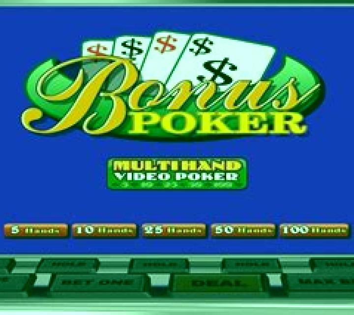 Bonus Poker MH (Betsoft) slot