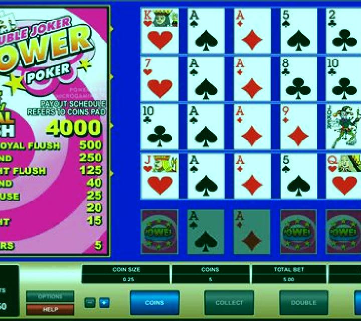Bonus Power Poker (Microgaming) slot game
