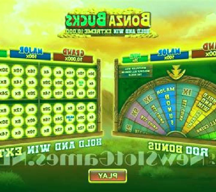 Bonza Bucks Hold and Win Extreme 10,000 slot machine