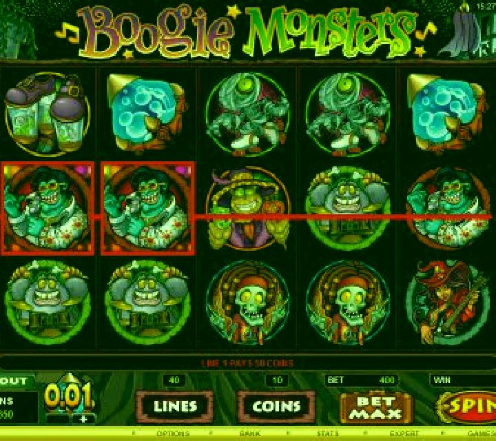Boogie Monsters slot machine