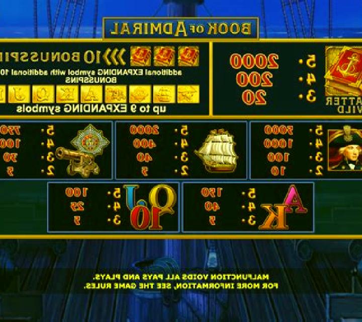 Book of Admiral slot machine