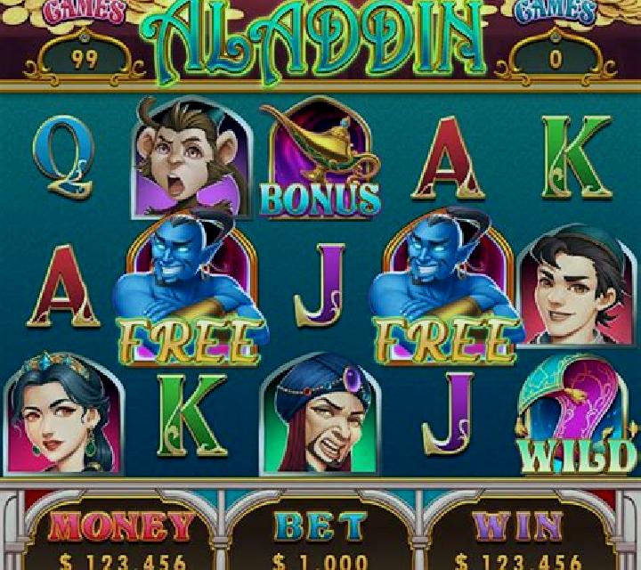 Book of Aladdin slot game