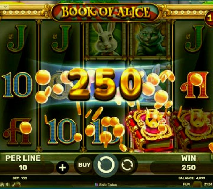 Book of Alice slot machine