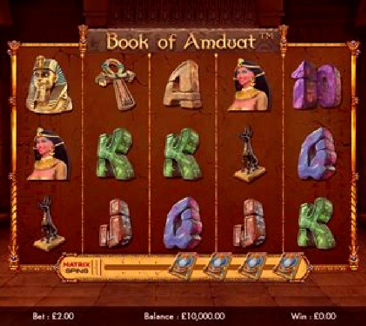 Book of Amduat slot