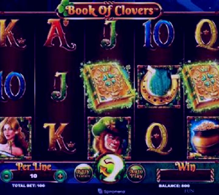 Book Of Clovers slot machine