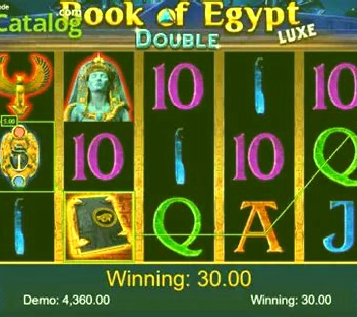 Book of Egypt Double Luxe slot