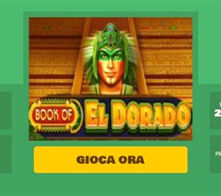 Book of El Dorado slot machine