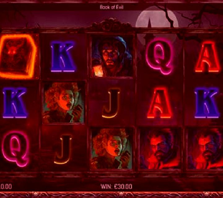 Book of Evil online slot
