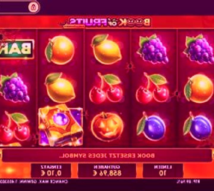 Book of Fruits Halloween online slot