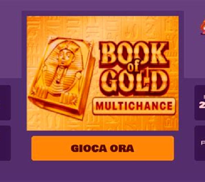 Book of Gold Multichance slot machine