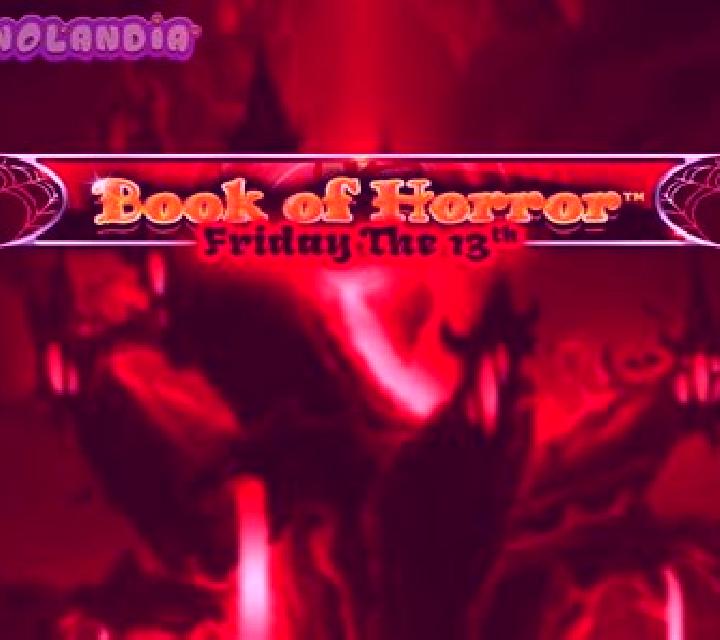 Book of Horror Friday The 13th slot machine