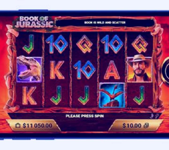 Book of Jurassic slot game