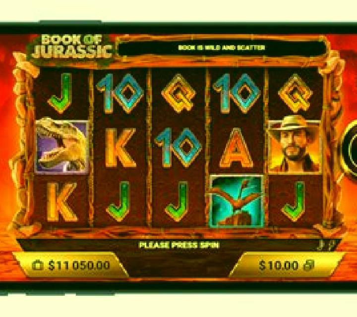 Book of Jurassic slot machine