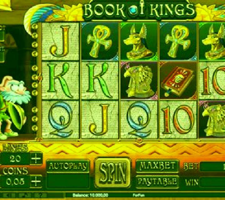 Book of Kings (Slot Machine Design) slot