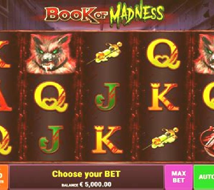 Book of Madness slot machine