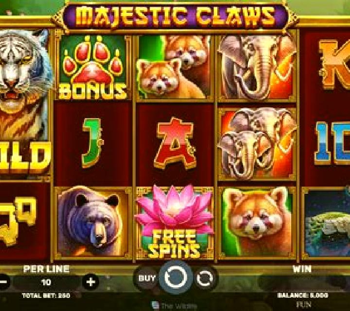 Book of Majestic Claws slot machine