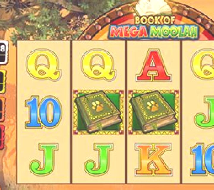 Book of Mega Moolah slot game