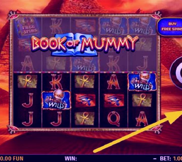 Book of Mummy (Octavian Gaming) slot machine