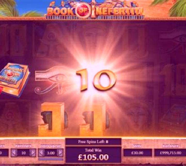 Book of Nefertiti slot machine