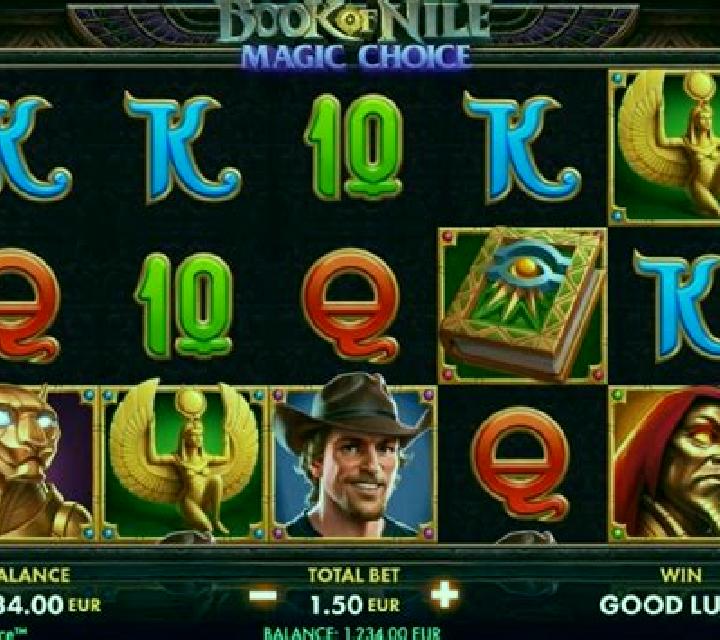 Book of Nile Magic Choice slot machine