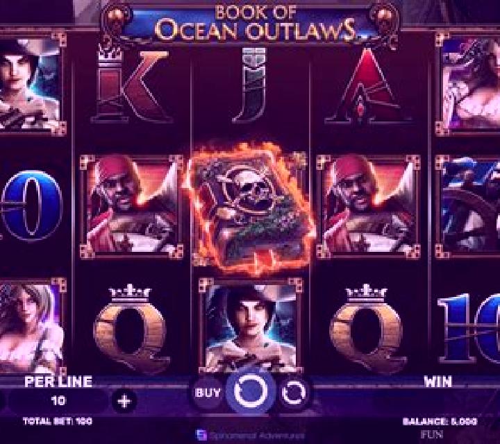 Book of Ocean Outlaws slot game
