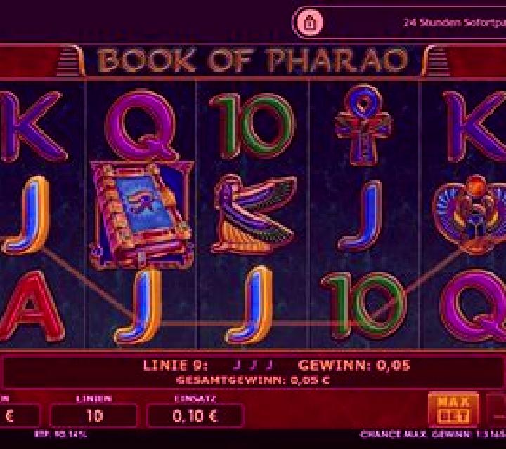 Book of Pharao slot game