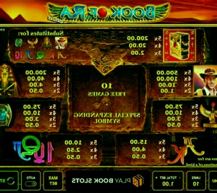 Book of Ra Bingo slot machine