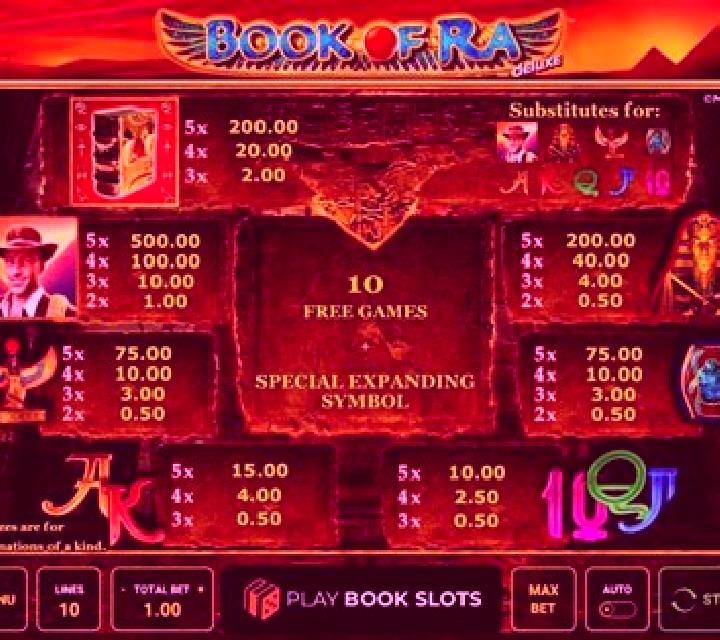Book Of Ra Deluxe 10 online slot
